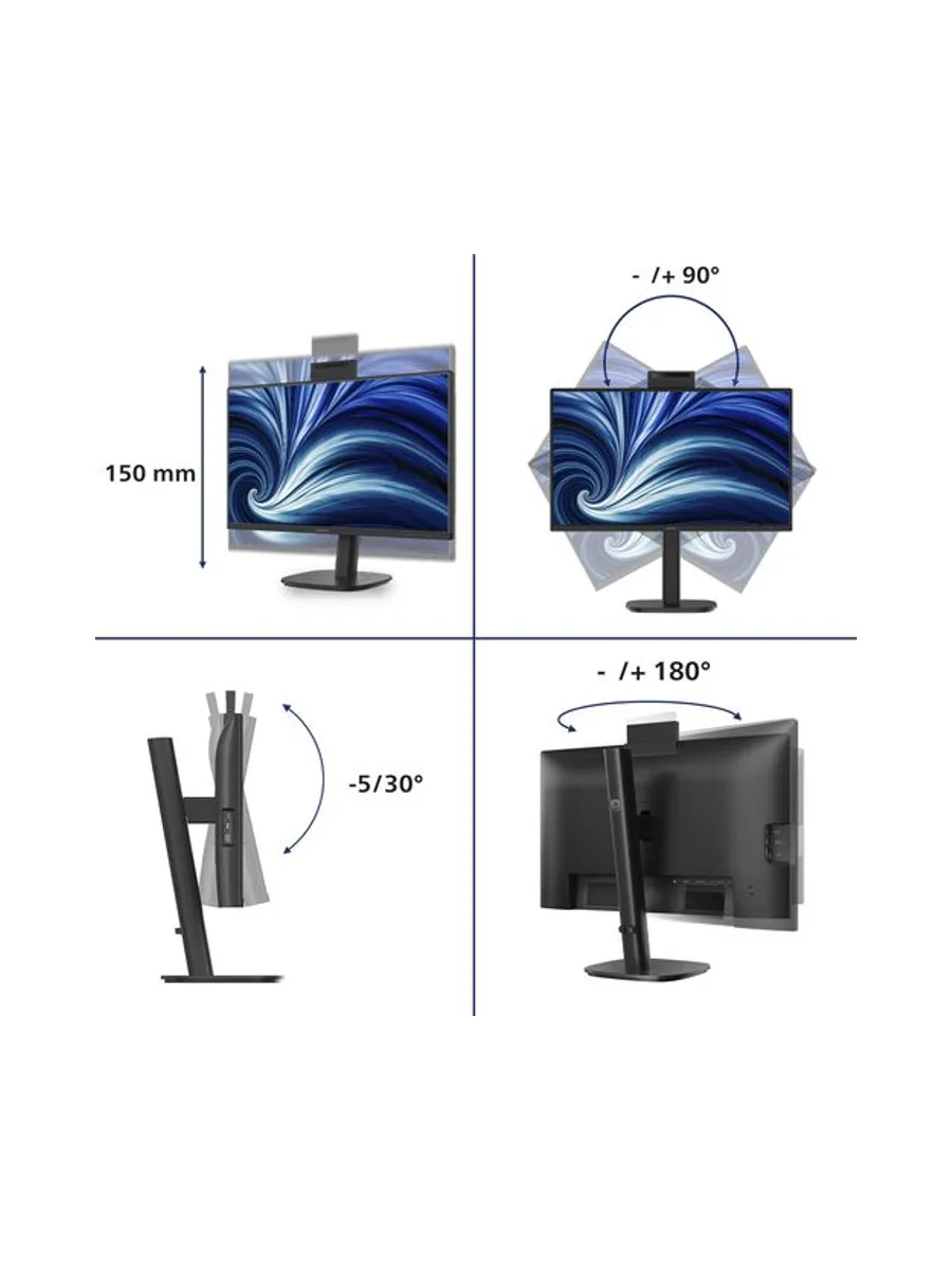 Philips 3000 series 24B2N3200JH/00 computer monitor 3