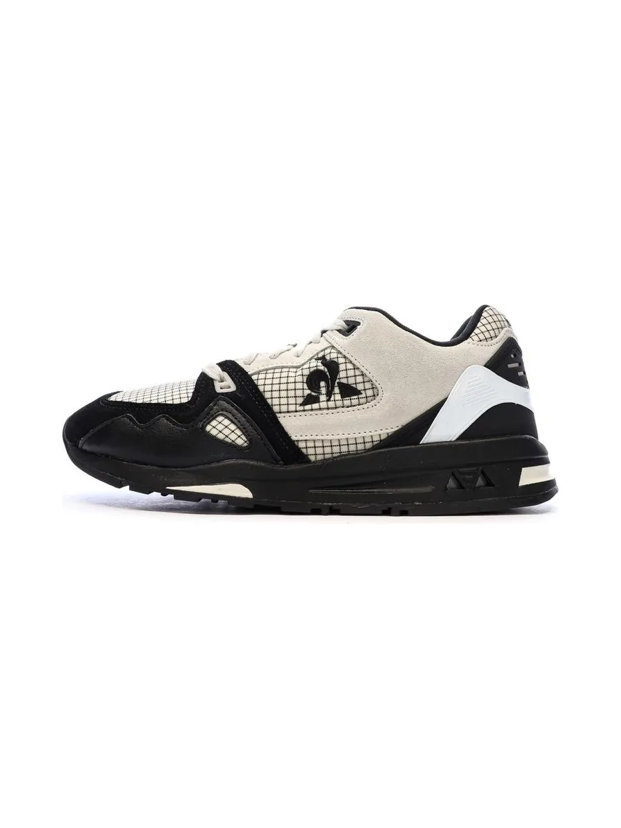 Baskets Noir/Beige Homme Le Coq Sportif Lcs R1000 Ripstop 1