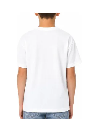 T-Shirt Blanc Garçon Paname Brothers Poly Indigo 2
