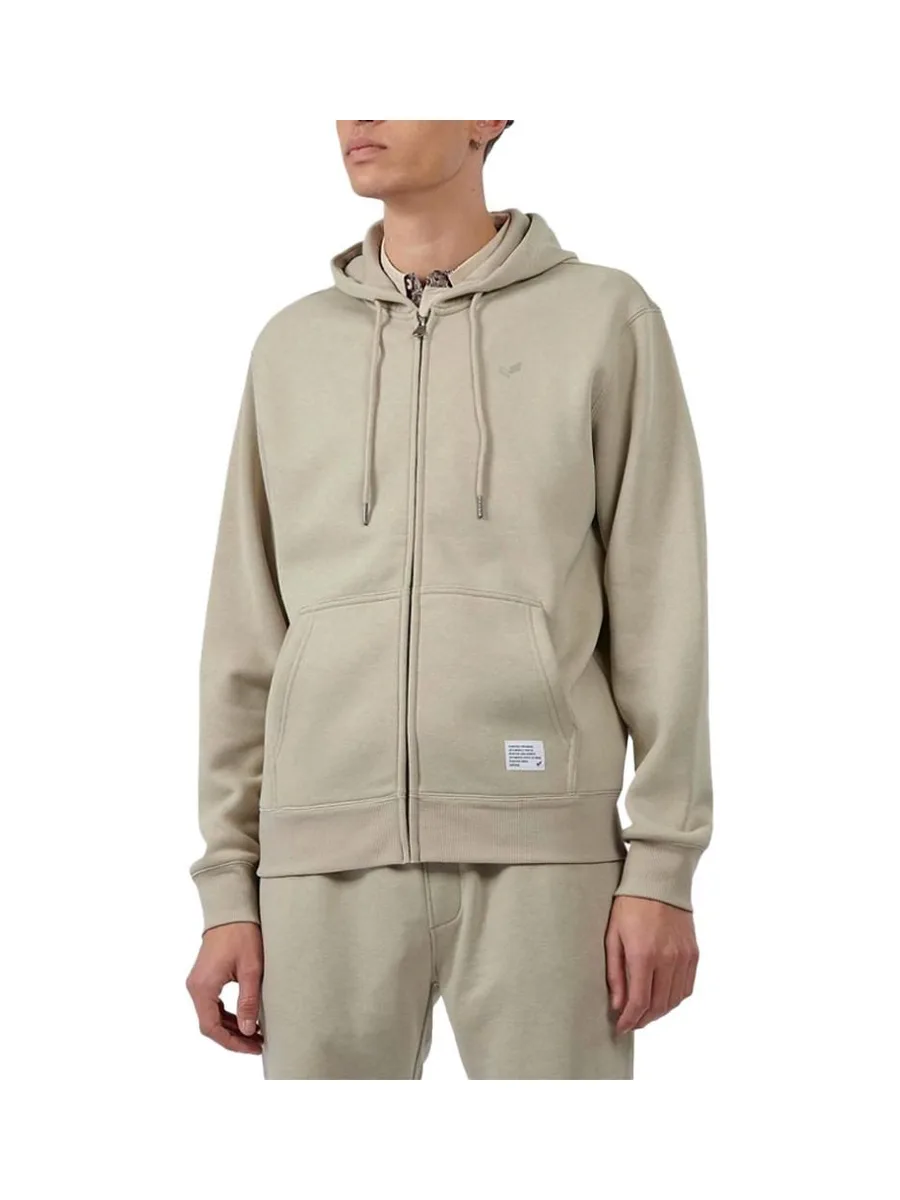 Sweat zippé Beige Homme Kaporal BYLA 2