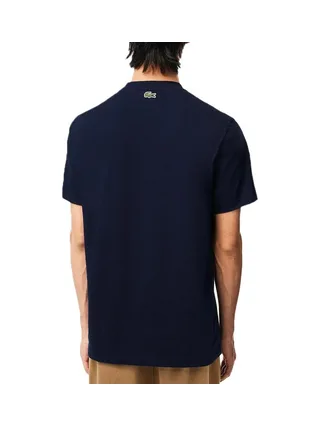 T-shirt Marine Mixte Lacoste TH1218 2