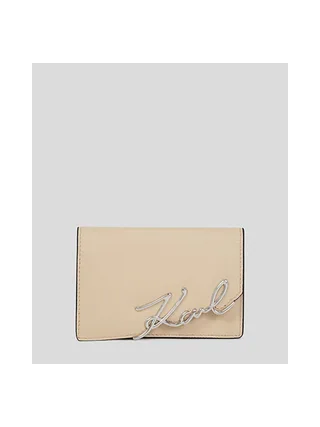 Portefeuille KARL LAGERFELD Signature Sm 2