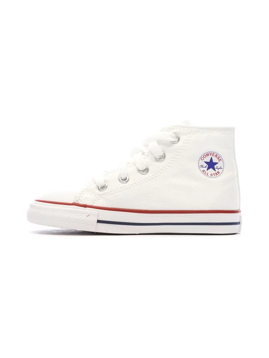 Baskets Blanches Garçon/Fille Converse Chuck Taylor All Star 7J253C 2
