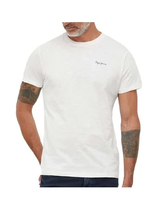 T-shirt Blanc Homme Pepe Jeans Wiltshire 1