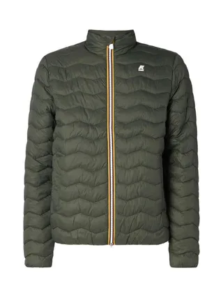 Doudoune Kaki Homme K-WAY Valentine Quilted 1