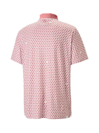 Polo Blanc/Rouge Homme Puma Love 2