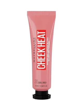 Blush Gel-Crème Cheek Heat Maybelline New York 30 Corail 1