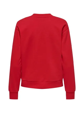 Pull de Noël Rouge Femme JDY Paris 2