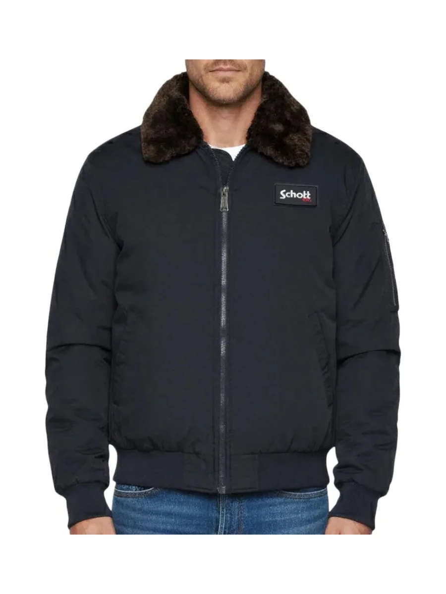 Blouson Marine Homme Schott AIRTOP 1