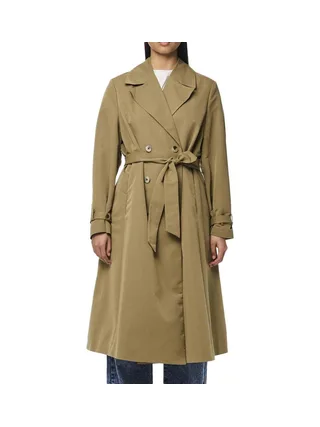 Trench Marron Femme Pieces Nova 1