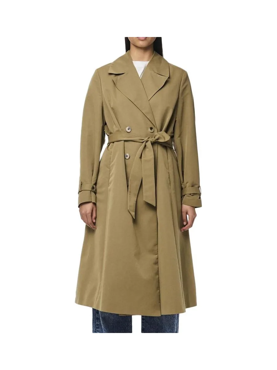 Trench Marron Femme Pieces Nova 2