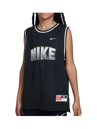 Débardeur Noir Fille Nike K Nk Df Cob Jsy Tank 1