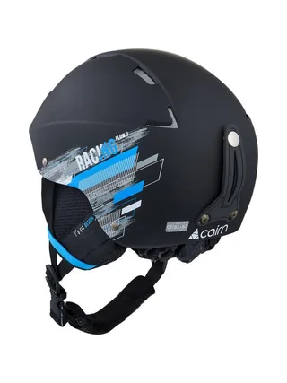 Casque de Ski Noir Garçon Cairn Flow Black Racing 2