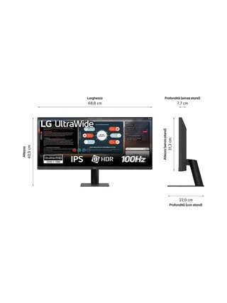 LG 29U511A - Full HD Ultrawide Monitor - 3