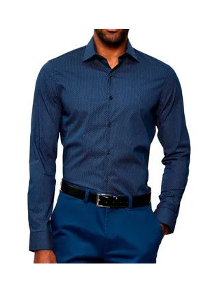 Chemise Marine Homme Calvin Klein Jeans LV019EU041 1