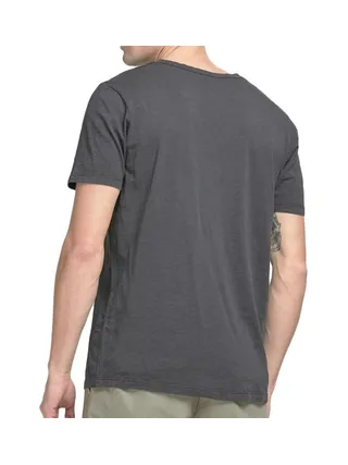 T-shirt Gris Homme Jack & Jones Split Neck 2