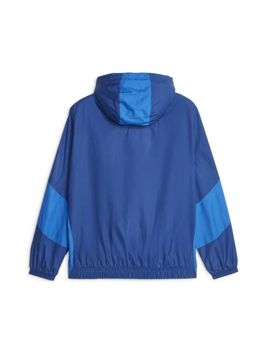 OM Veste Prematch Bleu Homme foot Puma 2023/24 3