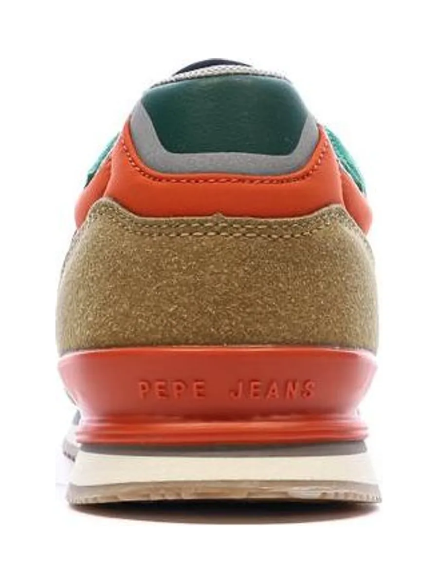 Baskets Beige/Vert Homme Pepe jeans London Life 4