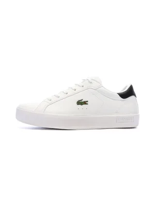 Baskets Blanches/Marine Ado Lacoste Powercourt 1
