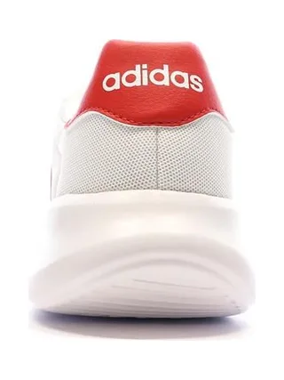 Baskets Blanches/Rouges Homme Adidas Lite Racer 3.0 3