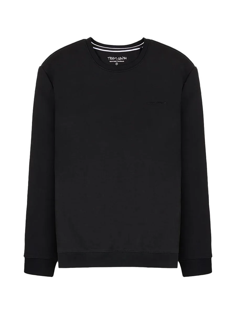 Sweat Noir Homme Teddy Smith Snark 3