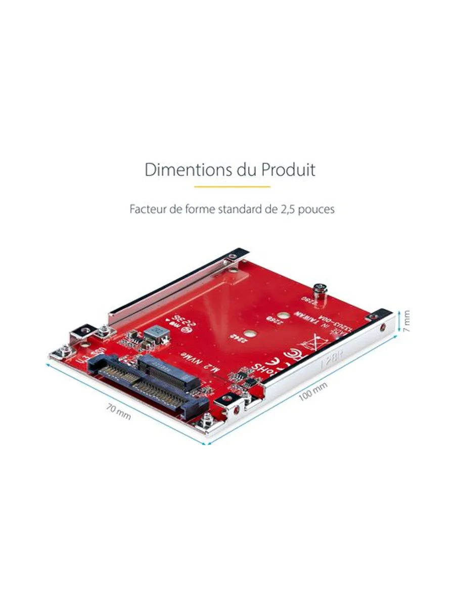 StarTech.com 1M25-U3-M2-ADAPTER interface cards/adapter 16