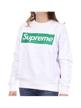 Sweat Blanc/Vert Femme Supreme Grip Rosalba 1