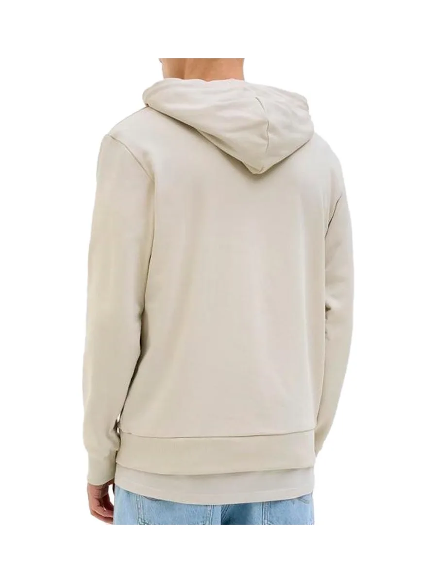 Sweat à Capuche Beige Homme Jack & Jones Hawaii 3