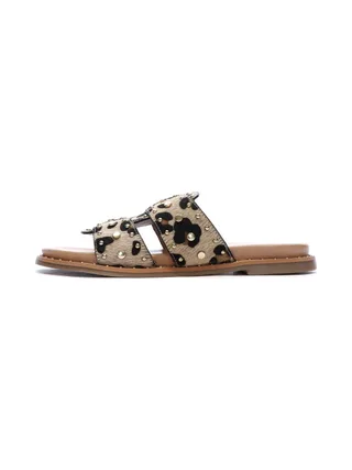 Sandales Noir/Marron Femme Carmela Brida 1