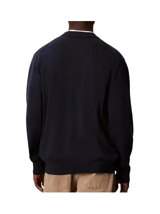 Pull Marine Homme Calvin Klein Jeans Crwn 2