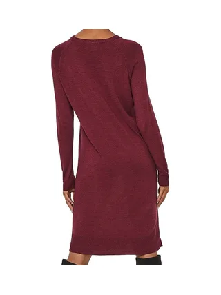 Robe Pull Bordeaux Femme Vero Moda Meghan 2