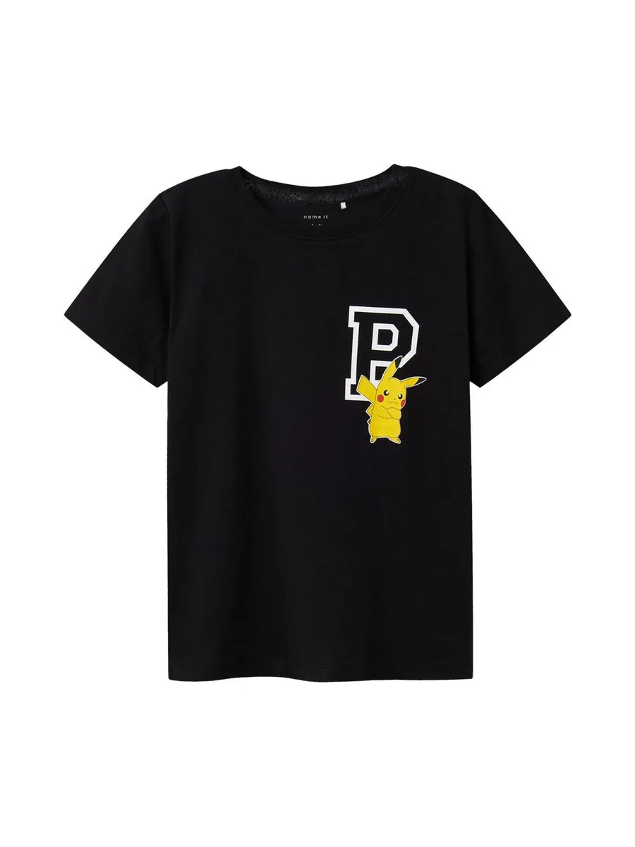 T-shirt Noir Garçon Name it Pokemon Dex 2