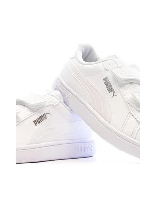 Baskets Blanches Fille Puma Smash 3.0 HoloS 7