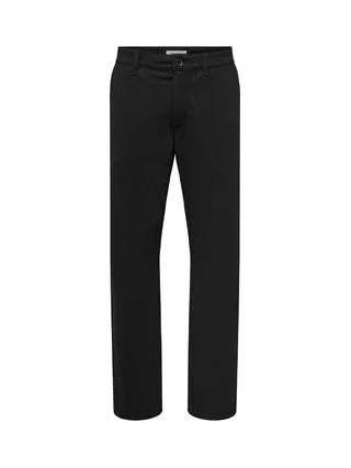 Pantalon Fluide Noir Homme Only & Sons Roma 1