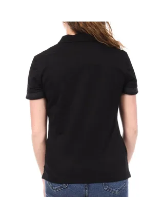 Polo Noir Femme Le Coq Sportif Coq 2