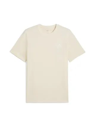 T-Shirt Beige Homme Puma Small 1