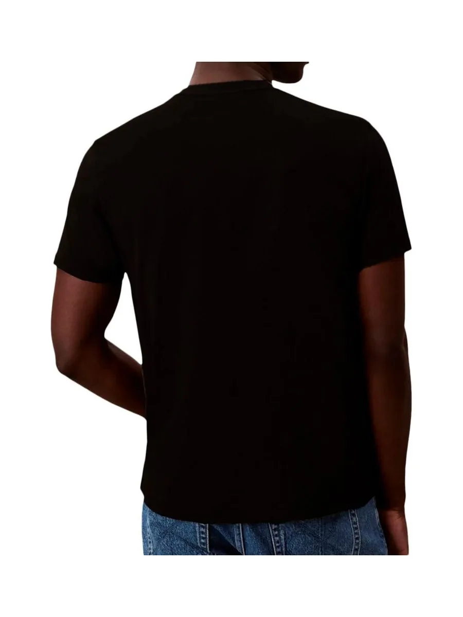 T-Shirt Noir Homme Calvin Klein Jeans Classic 2
