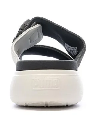 Claquettes Beige/Noire Femme Puma Suede 3