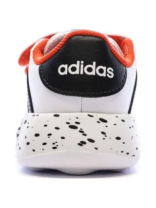 Baskets Blanc/Noir Garçon bébé Adidas Grand Court 2.0 101 Disney 3
