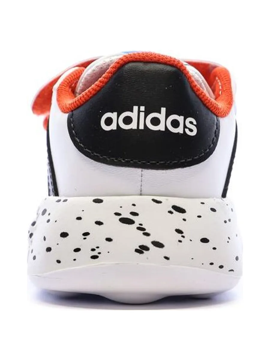 Baskets Blanc/Noir Garçon bébé Adidas Grand Court 2.0 101 Disney 3