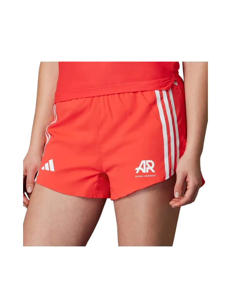 Short de running Rouge Femme Adidas Otr Ar Short 2