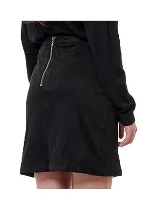 Jupe en Daim Noir Femme Kaporal BATIAH 2