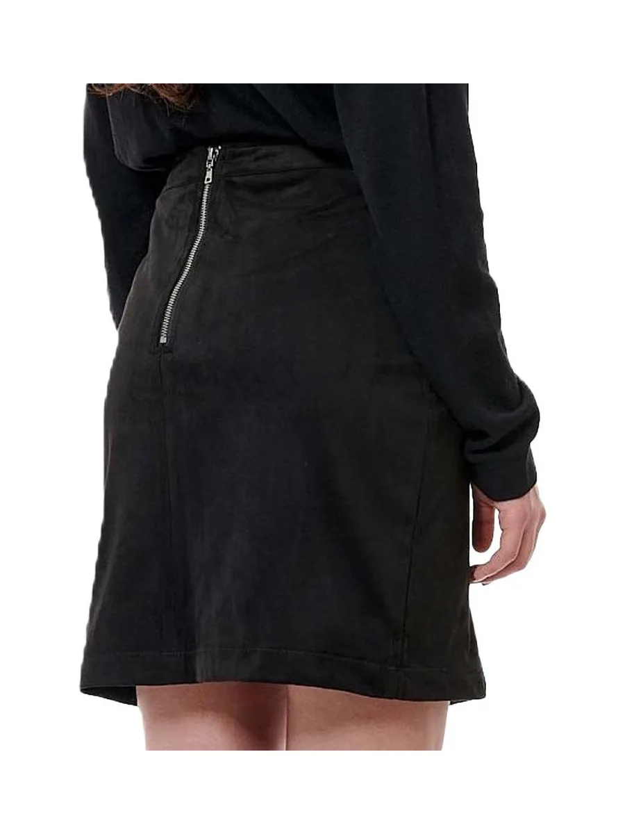 Jupe en Daim Noir Femme Kaporal BATIAH 3