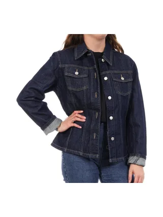 Veste Bleu Foncé Femme Jennyfer DVRENIMB 1