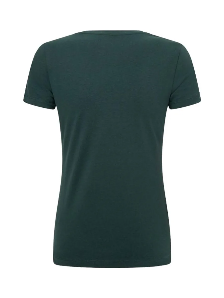 T-shirt Vert Foncé Femme Pepe Jeans New Virginia 3