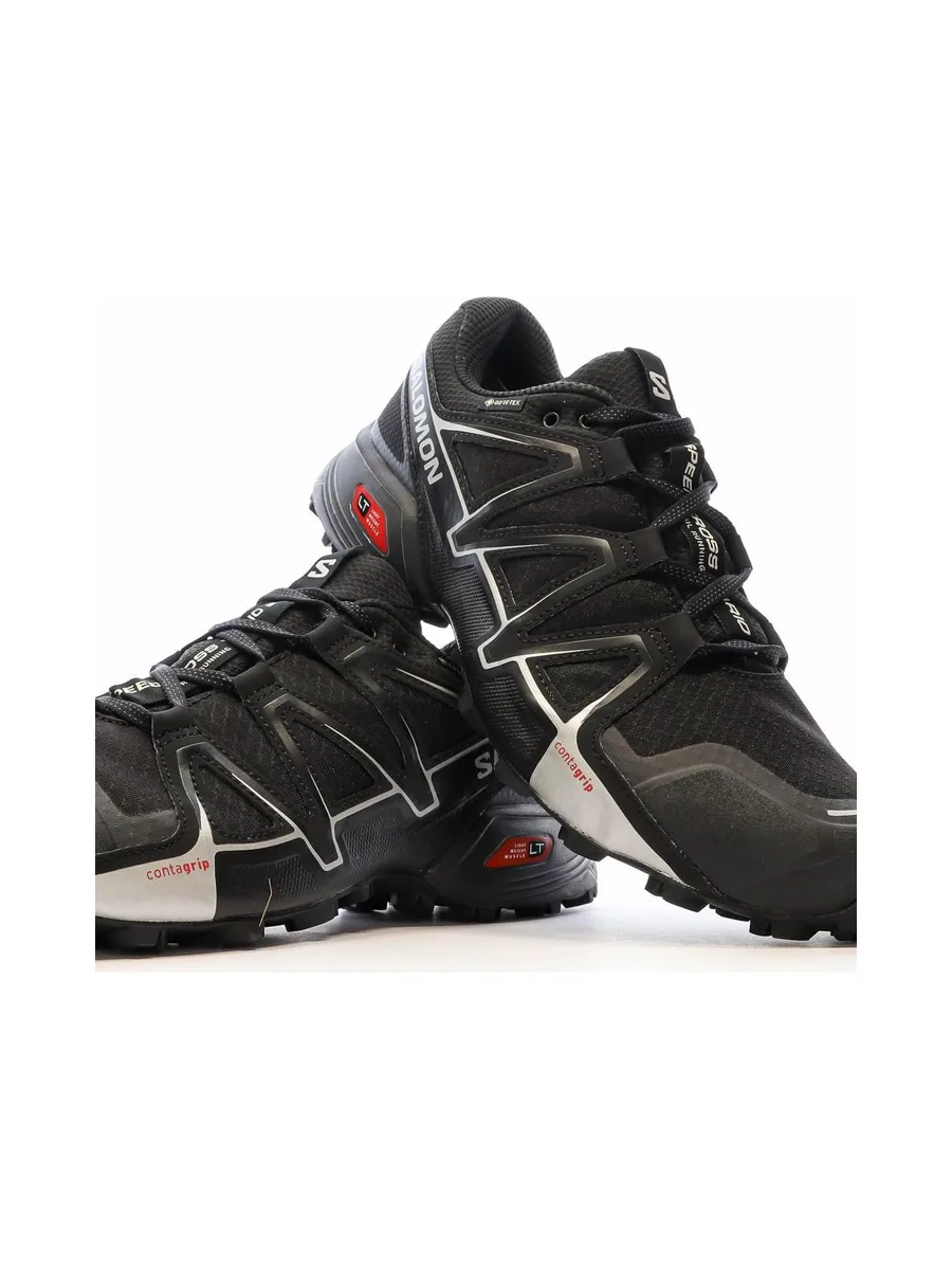Chaussures de trail Noires Homme Salomon Vario 2 8