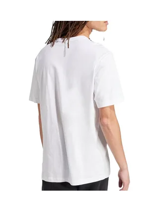 T-Shirt Blanc Homme Adidas Bos 2