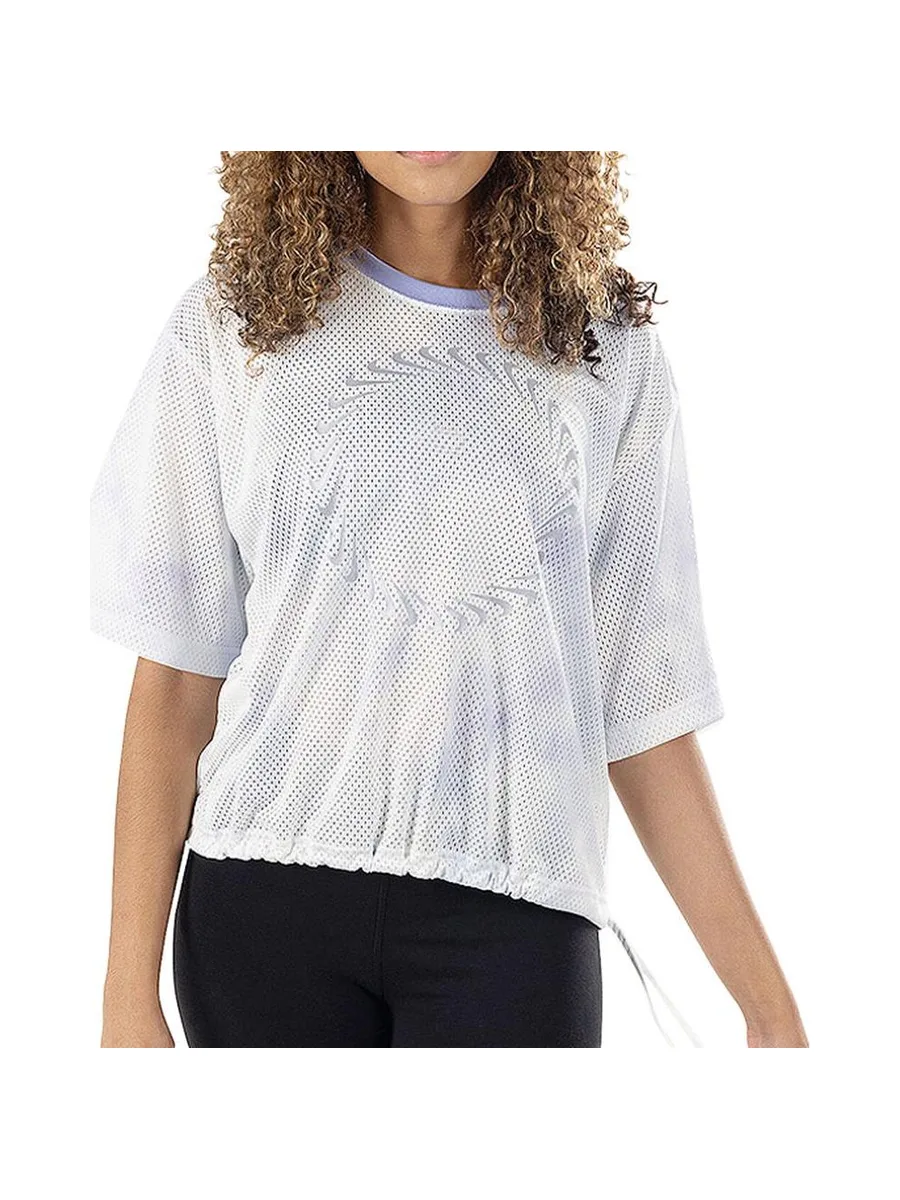 T-shirt Blanc/Mauve Femme Nike Icon Clash 2