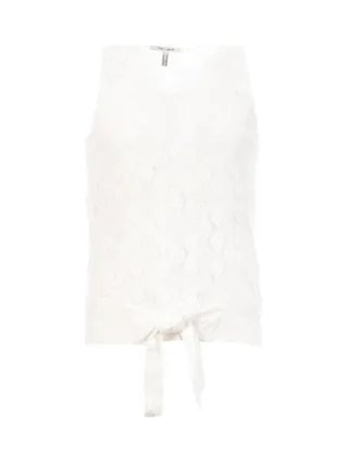 Débardeur Blanc Fille Teddy Smith Dagmar 1