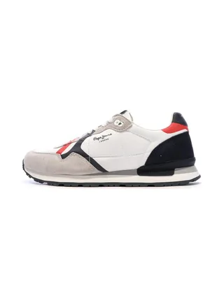 Baskets Gris/Blanc Homme Pepe Jeans Brit Road 1